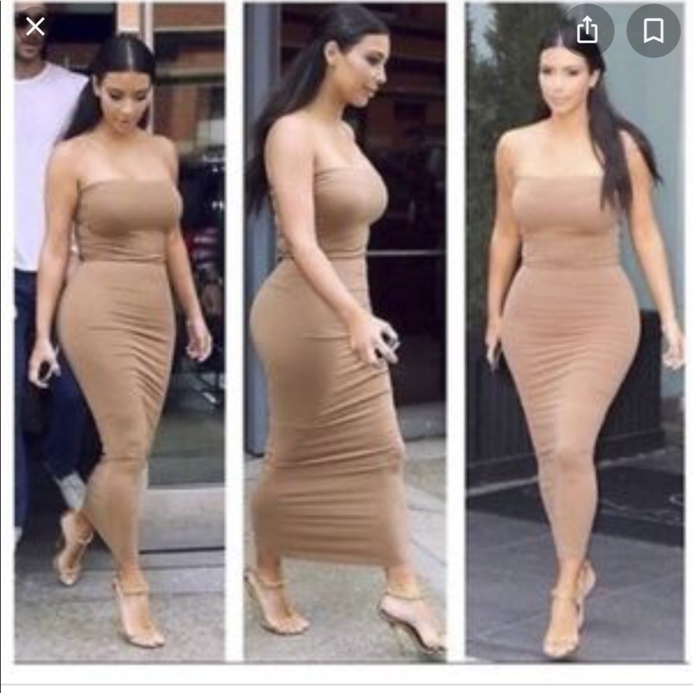 Wolford Nude Fatal Dress
